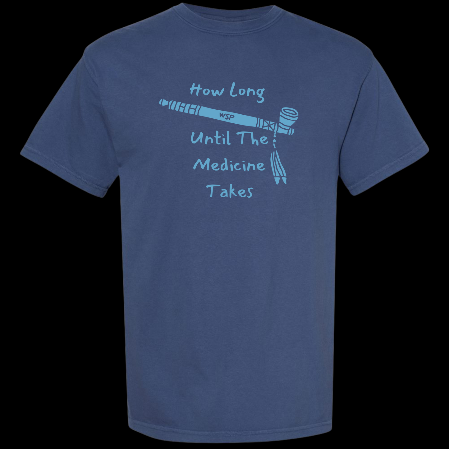 Blue Indian T Shirt