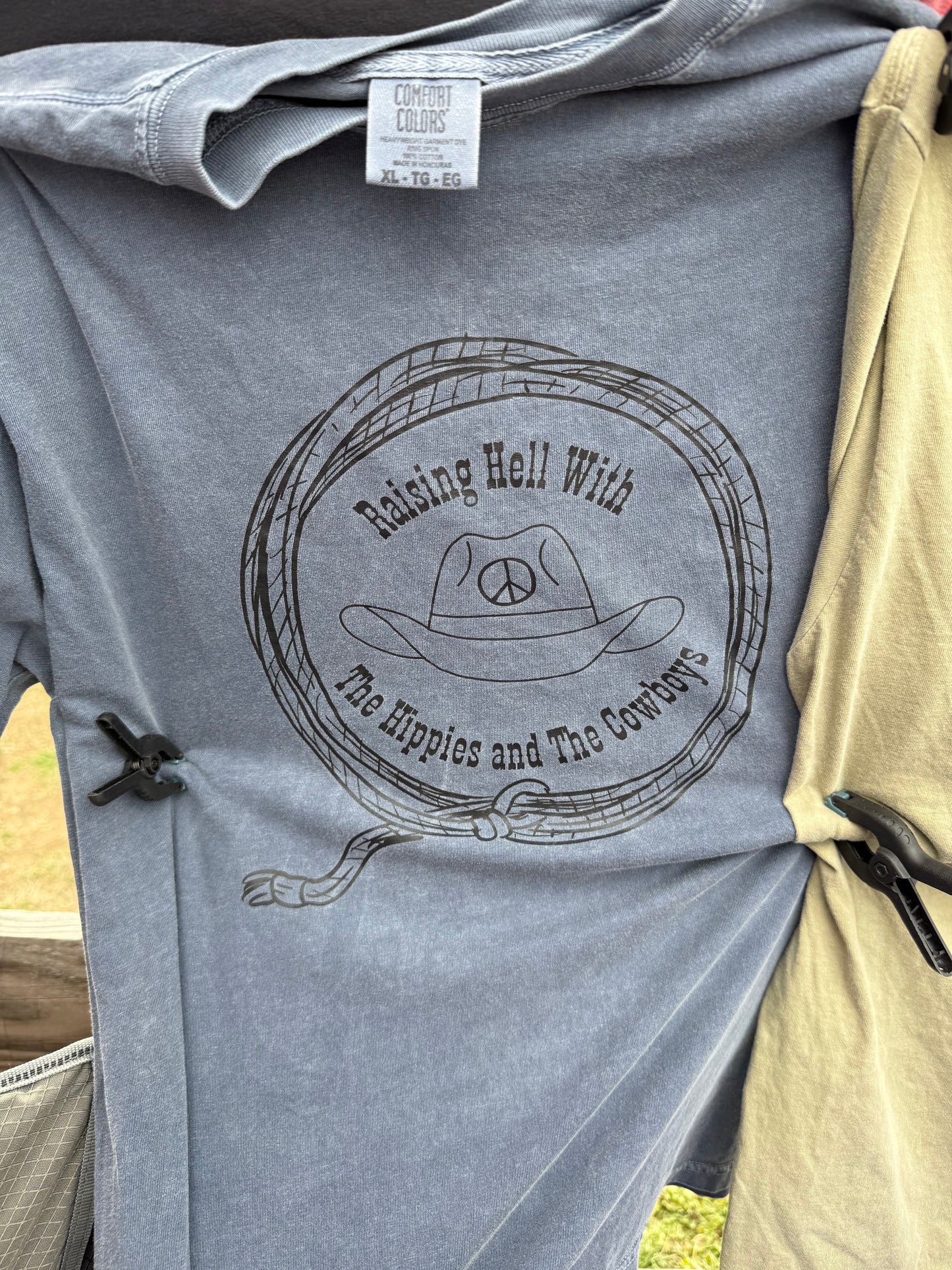 Hippies and Cowboys T Shirt